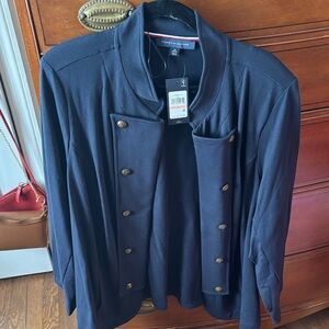Tommy Hilfiger Woman’s Navy Military Style Jacket
